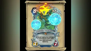 New diamond legendary card animation Hearthstone 2021