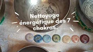 Nettoyage énergétique des 7 chakras. Relaxation pour s'endormir