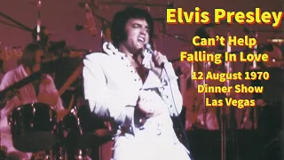 Elvis Presley - Can't Help Falling In Love - 12/08/70 DS  - Complete and re-edited with Stereo audio