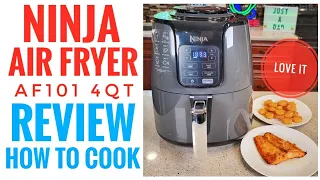 I LOVE MY Ninja Air Fryer AF101 REVIEW & HOW TO COOK WITH IT 4QT