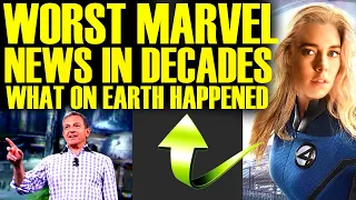 THE WORST MARVEL NEWS OF ALL TIME! FANTASTIC 4 DISASTER AS DISNEY & MARVEL REJECT FANS