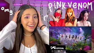 LATINA REACTS TO BLACKPINK - ‘Pink Venom’ M/V *CRAZY* (eng sub)