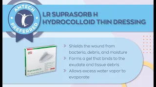 L&R Suprasorb H Hydrocolloid Thin Dressing