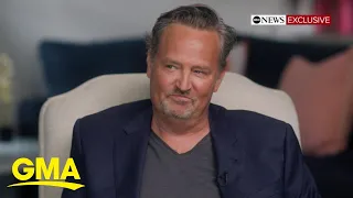 Matthew Perry describes battle he fought with addiction during 'Friends' l GMA