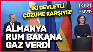 Almaya Yine Bildiğimiz Gibi! "Kıbrıs'ta İki Devletli Çözüme Karşıyız" - TGRT Haber