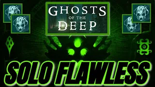 Solo FLAWLESS Ghosts Of The Deep Dungeon - WARLOCK - Destiny 2 Season Of The Witch Edition