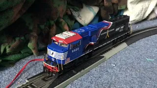 Athearn genesis sd60e honoring our veterans unit 6920 with tsunami 2 sound!