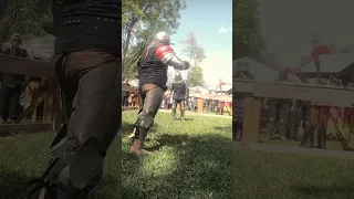 Opening weekend Ohio Renaissance Festival Armored combat #swordfighting #buhurt @OhioRenFest