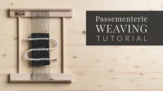 Passementerie Tutorial [Weaving outside the warp]