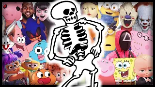 Spooky Scary Skeletons Song (Movies, Games and Series COVER) Special Halloween