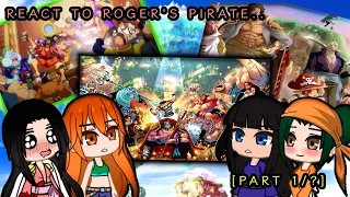 ~`|One piece girls react to Roger's Pirate`~[PART 1/?]~||GCRV|| LUFFY GEAR 5