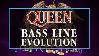 QUEEN Bass Line EVOLUTION [Play Along Tabs]