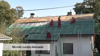 Renovácia strechy za dve minuty