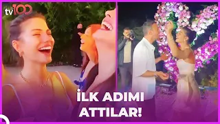 Demet Özdemir ve Oğuzhan Koç'un nişanında neler yaşandı?