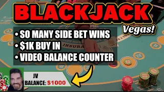 🎴Blackjack w/ JV @ El Cortez Casino in Vegas • He Beat the Side Bets! December 2021