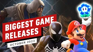 The Biggest Game Releases of October 2023