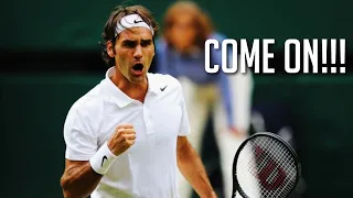 Roger Federer - Top 10 Come Ons!