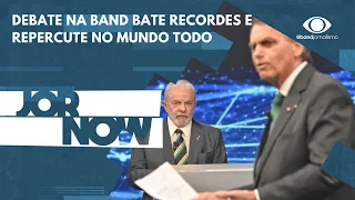 Debate na Band bate recordes e repercute no mundo todo I JORNOW - 17/10/2022