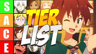 The Ultimate Anime Tier List 2022