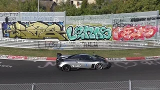 Pagani Huayra BC ✌️ Nürburgring Nordschleife Industriepool Testing Day