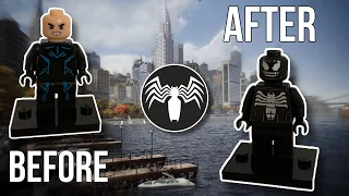 Handmade Venom / How to make lego custom minifigure