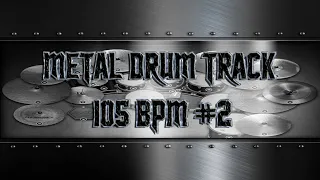 Groovy Metal Drum Track 105 BPM | Preset 3.0 (HQ,HD)