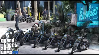 GTA 5 LSPDFR #565 | Taking Out The Lost Motorcycle Gang | Swat Team Locked & Loaded