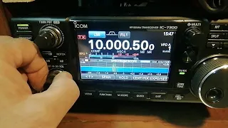 Icom IC-7300 Calibrazione in frequenza (REF Adjust & Calibration Marker)