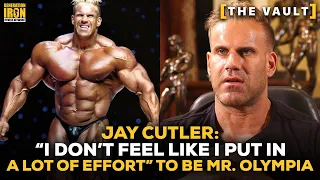 Jay Cutler: "I Don't Feel Like I Put In A Lot Of Effort" To Be Mr. Olympia | GI Vault
