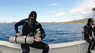 Boat Diving Entry Techniques - Sidemounting.com