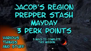 Far Cry 5 Jacob's Region Prepper Stash Mayday 3 Perk Points