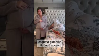 Doğuma giderken 3. Çocuk da eşim 😂 Özlemlinaöz