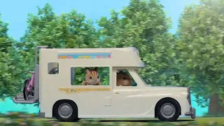 Fun Campervan Adventures with Dad! ⛺️Stop Motion Compilation | Calico Critters