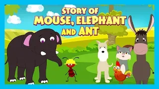 Story Of Mouse, Elephant And Ant | Bedtime Stories For Kids-Moral To Learn For Kids|Kids Hut Stories