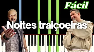 Noites traiçoeiras - Padre Marcelo Rossi & Belo | Tutorial Piano / Teclado | Fácil / Iniciante |