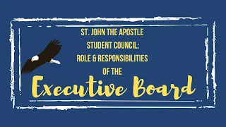 Roles & Responsibilities of Student Council Executive Board Positions