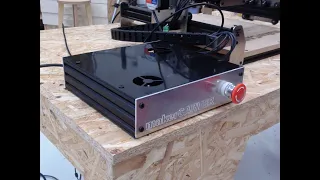 makerCARVER milling Aluminum - making a Control Box Cabinet