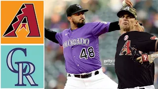 Arizona Diamondbacks vs Colorado Rockies Highlights May 21, 2021 - MLB Highlights | MLB Season 2021