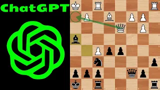 Can ChatGPT beat a chess master in a game of chess?