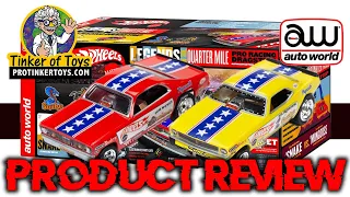 Snake vs Mongoose | 13’ Pro Racing Dragstrip HO Scale | Auto World | Product Review