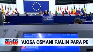 E PLOTË |“Kosova është Europë”, fjalimi i Osmanit prek Parlamentin Evropian. Reagon Presidentja e PE