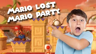 Mario lost 🍄 in Super Mario Party. Mario vs KoopaTroopa, Boo, Monty Mole