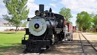 Laws, CA Train Museum - Southern Pacific Narrow Gauge Steam Engine 9