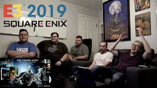 Square-Enix E3 2019 Conference Live Reactions