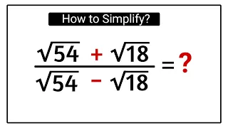 A Nice Radical Math Simplification || Olympiad Mathematics