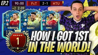 HOW I GOT 1ST IN THE WORLD IN FUT CHAMPIONS! 30-0 TOP 100 GAMEPLAY HIGHLIGHTS FIFA 20 ULTIMATE TEAM