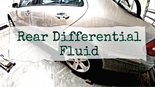 Mercedes Rear Differential Fluid Change