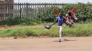 TOP FUNNIEST REACTIONS OF BUSHMAN PRANK IN SOUTH AFRICA 🤣🤣🤣🤣🤣🤣🤣🤣🤣🤣🤣🤣🤣🤣 #funny #fyp  #bushmanprank