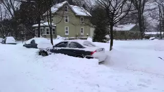 Volvo S60R AWD Snow Test