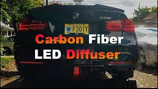 F30 Carbon Fiber LED Diffuser Install !